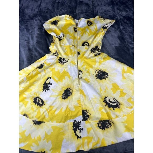 Kate Spade, Sunflower Dress, Size 0 - Picture 5 of 7
